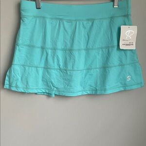 New Sofibella Aqua Tennis/Golf Skort Size Large